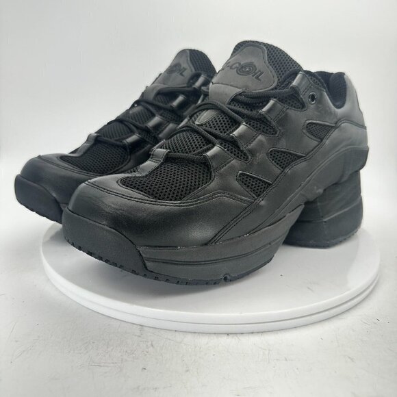 Z-Coil Freedom ENC Women Size 10 Black Leather Mesh Slip Resistant Hiking Shoes - Picture 1 of 14